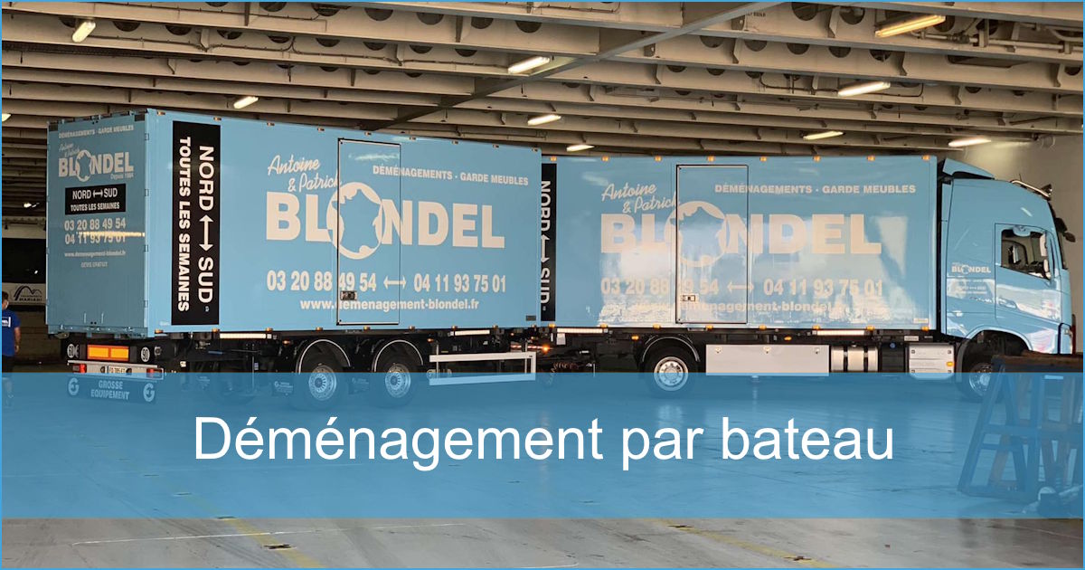 Déménagement par bateau