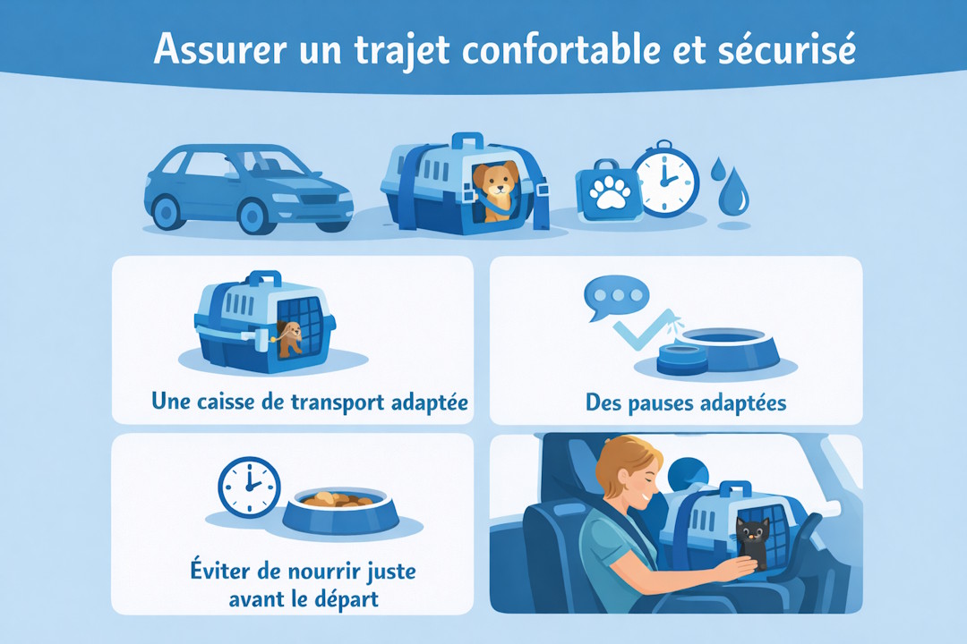 déménager avec un animal