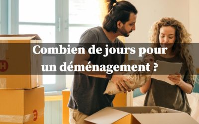 Combien de jours pour un déménagement ?