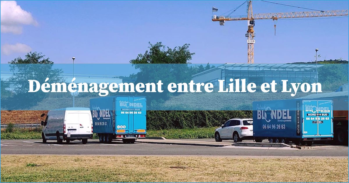 Déménagement Lille Lyon