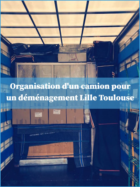 Déménagement entre Lille et Toulouse