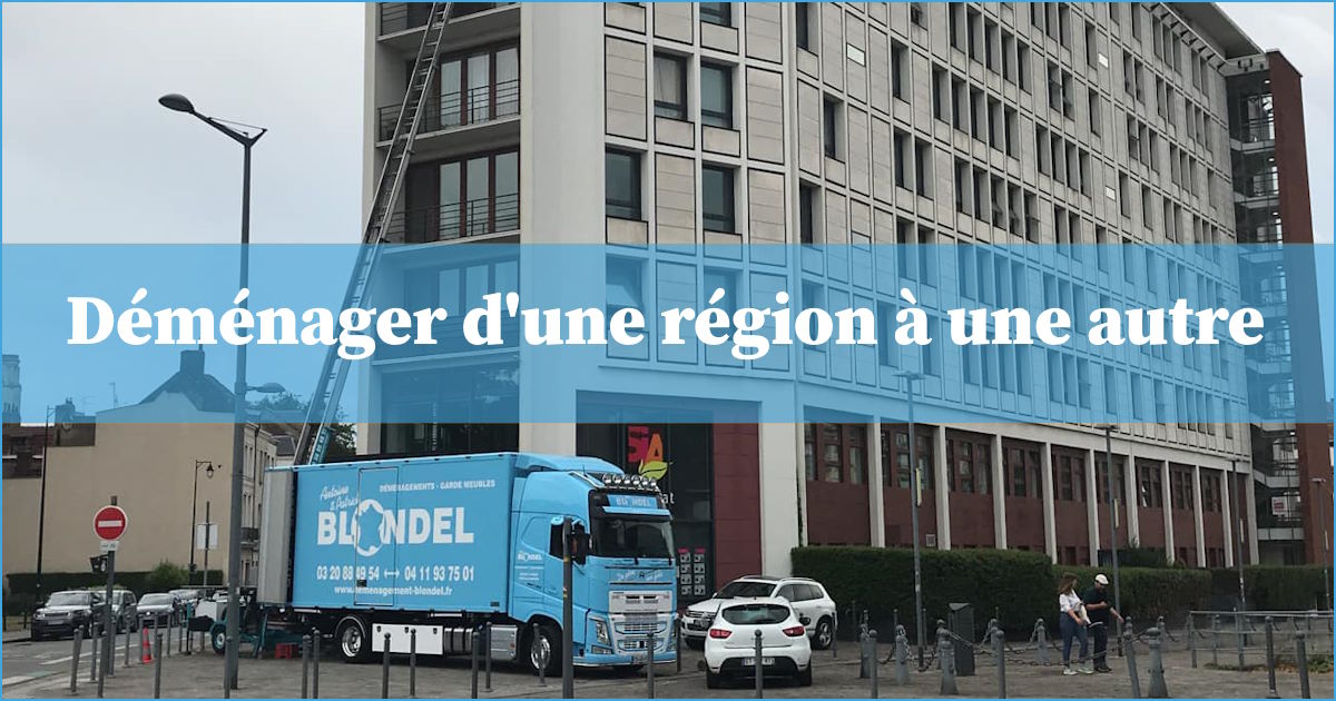Déménager d'une région à une autre