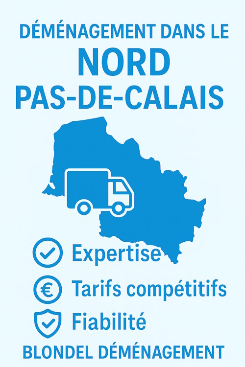 Déménagement Nord Pas-de-Calais