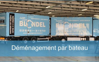 Déménagement par bateau : international ou en France avec Blondel