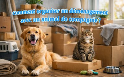 Comment organiser un déménagement avec un animal de compagnie ?