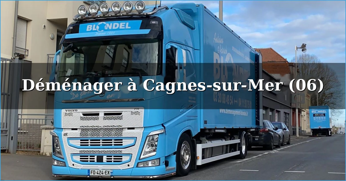 déménageur Lille Cagnes-sur-mer