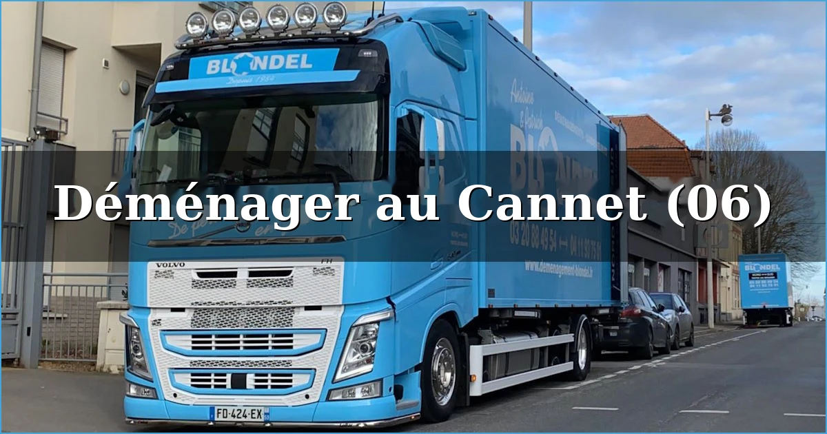 Déménageur Lille Le Cannet
